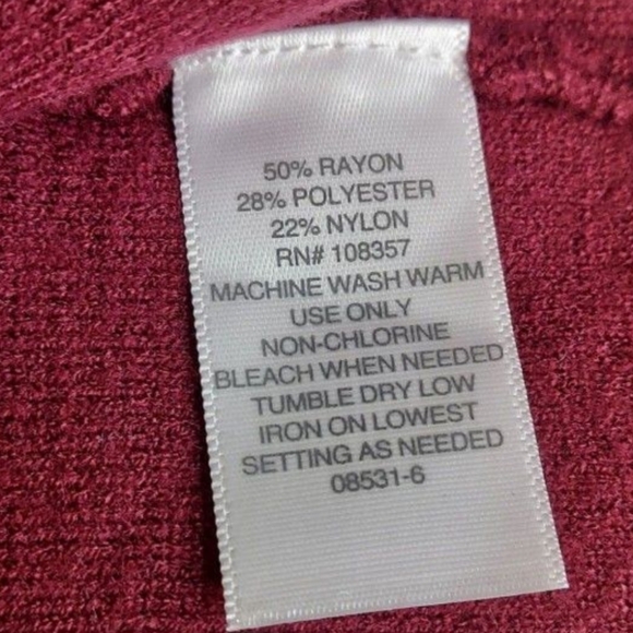 Liz Claiborne Womens Long Sleeve Open Front Cardigan, size Medium. - Picture 3 of 11